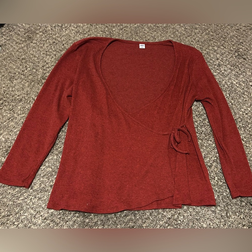 Old navy XL woman’s sweater Red